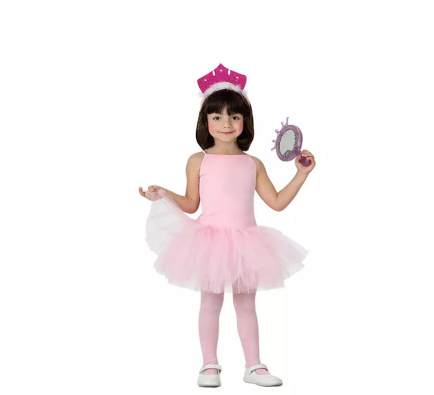 Disfraz de Bailarina Rosa para Niña