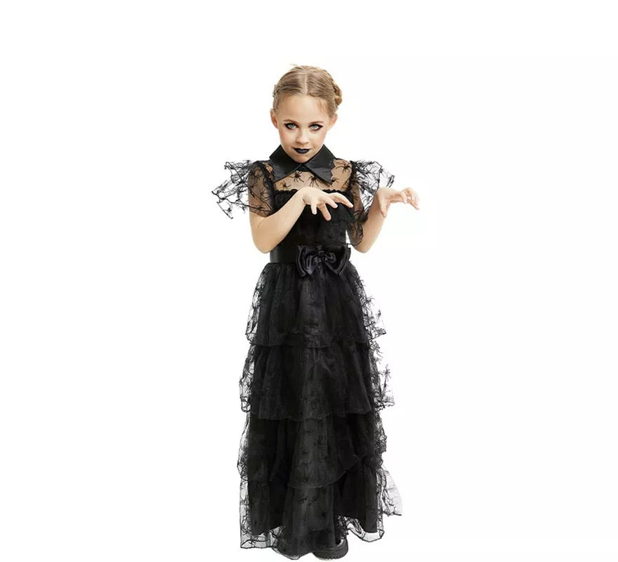 Translation missing: en.Disfraz de Baile de Niña Siniestra para niña y adolescente