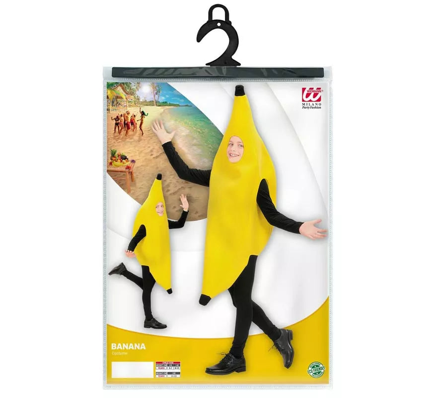 Translation missing: en.Disfraz de Banana entera para niños y adolescente