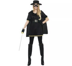 Masked Bandit Costume for Women