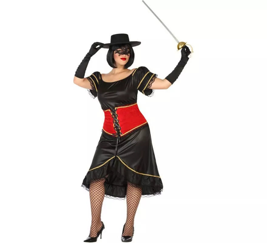 Disfraz de Bandida Enmascarada para mujer