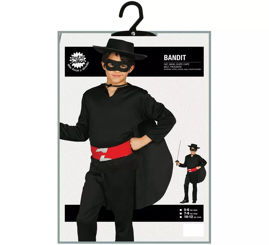 Translation missing: en.Disfraz de Bandido Enmascarado para niño