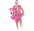 Disfraz de Bañista con Flamenco para hombre