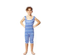 Disfraz de Bañista Retro Años 20 Azul para niño