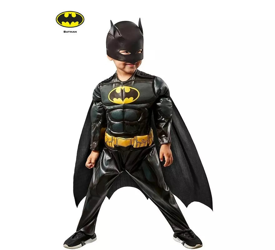 Translation missing: en.Disfraz de Batman Black Line Preschool para niño