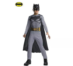 Batman Justice League Opp Grey Costume with Mask for Kids