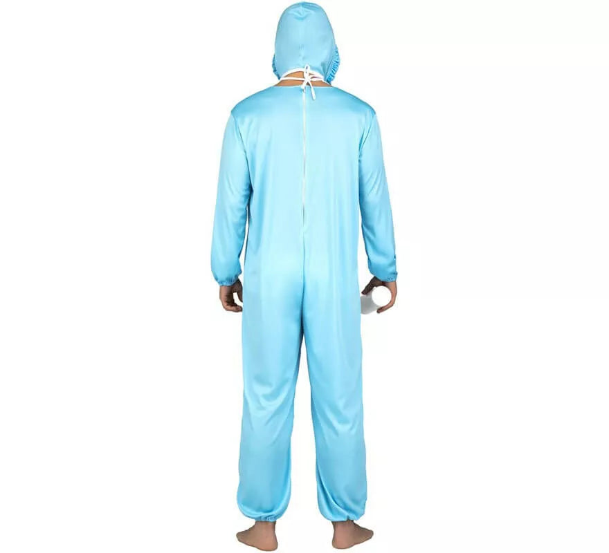 Translation missing: en.Disfraz de Bebé Azul para hombre
