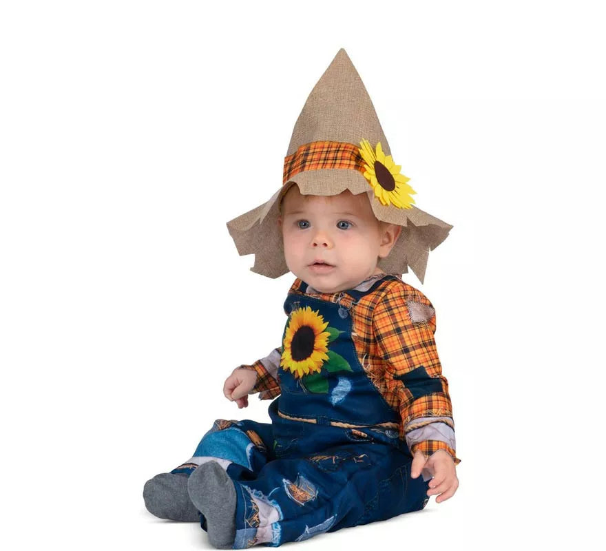 Disfraz de Bebé Espantapájaros con gorro para bebé y niño