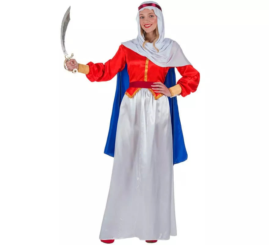 Disfraz de Beduina Roja para mujer