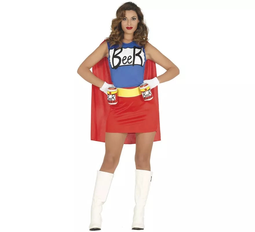 Disfraz de Beerwoman para mujer
