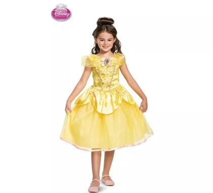 Disfraz de Bella Disney La Bella y la Bestia Deluxe para niña