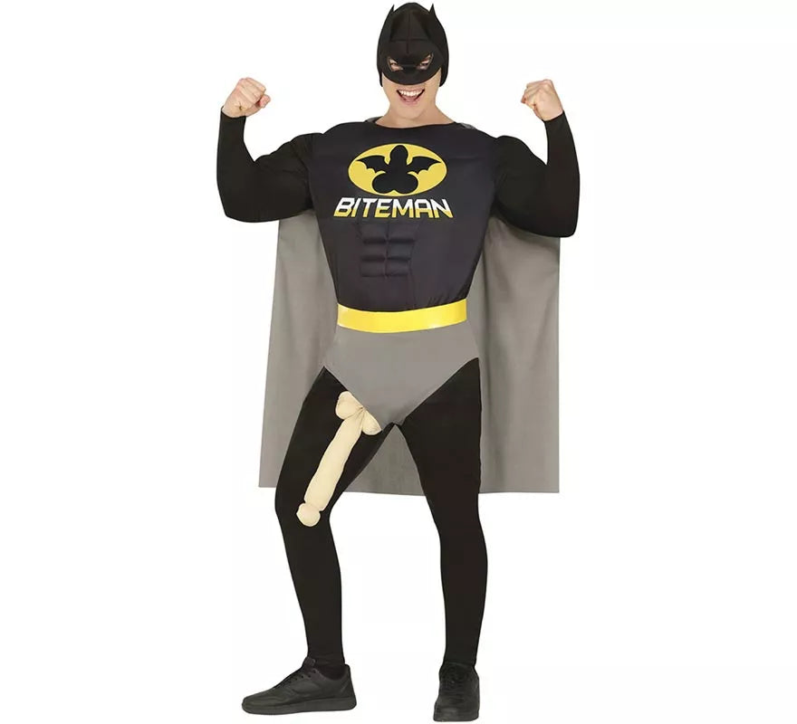 Disfraz de Biteman oscuro para hombre