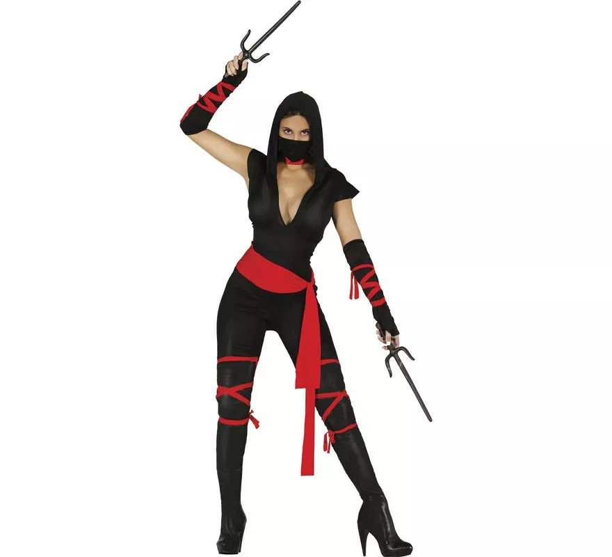 Disfraz de Black Ninja para mujer