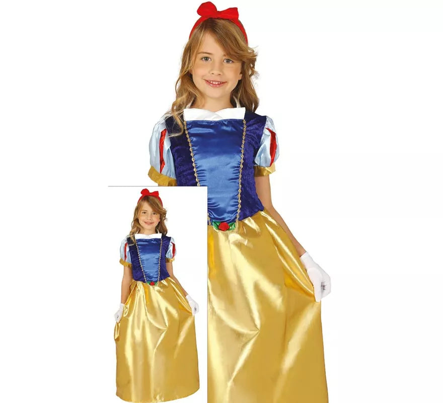 Disfraz de Blancanieves para niña
