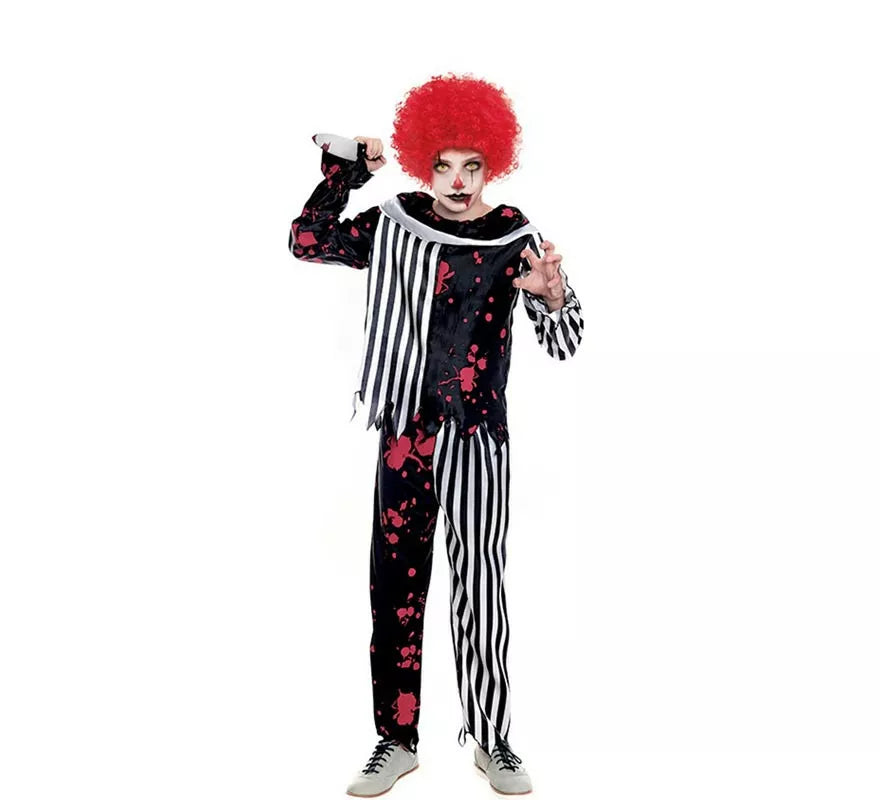 Disfraz de Bloody Clown para niños
