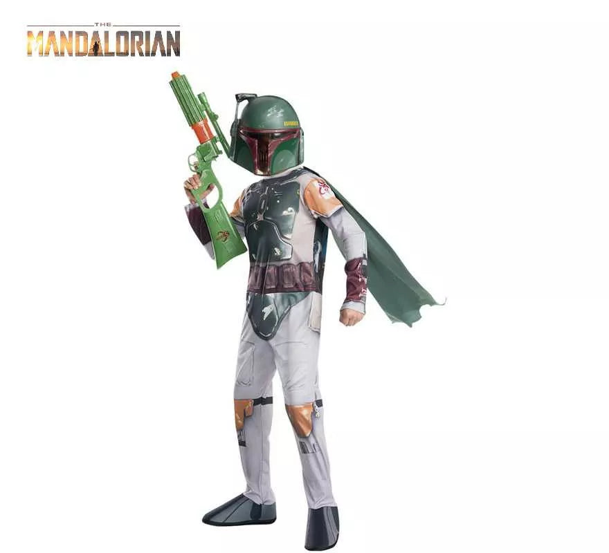 Translation missing: en.Disfraz de Boba Fett de Star Wars Clásico para niño