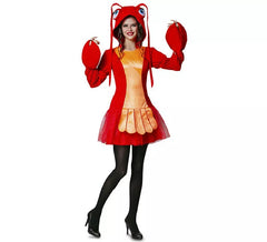 Red lobster costume for women