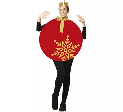 Disfraz de Bola de Navidad para adultos