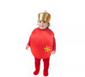 Disfraz de Bola de Navidad roja para bebé
