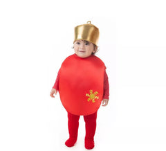 Red Christmas Ball Costume for Baby