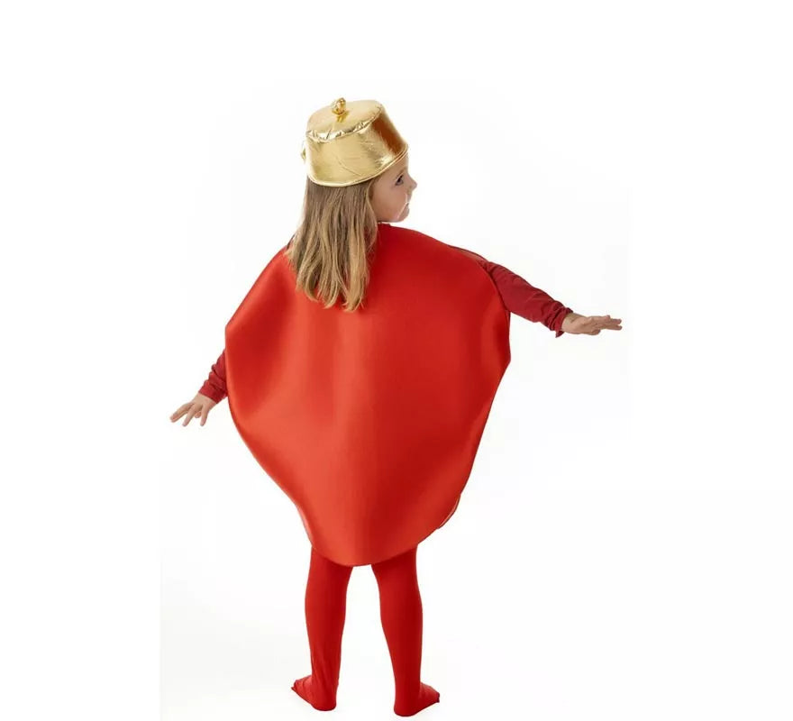Disfraz de Bola Roja Navidad para niños