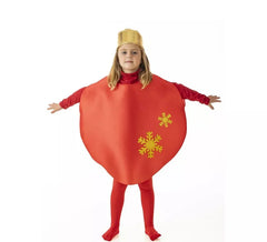 Red Ball Christmas Costume for Kids