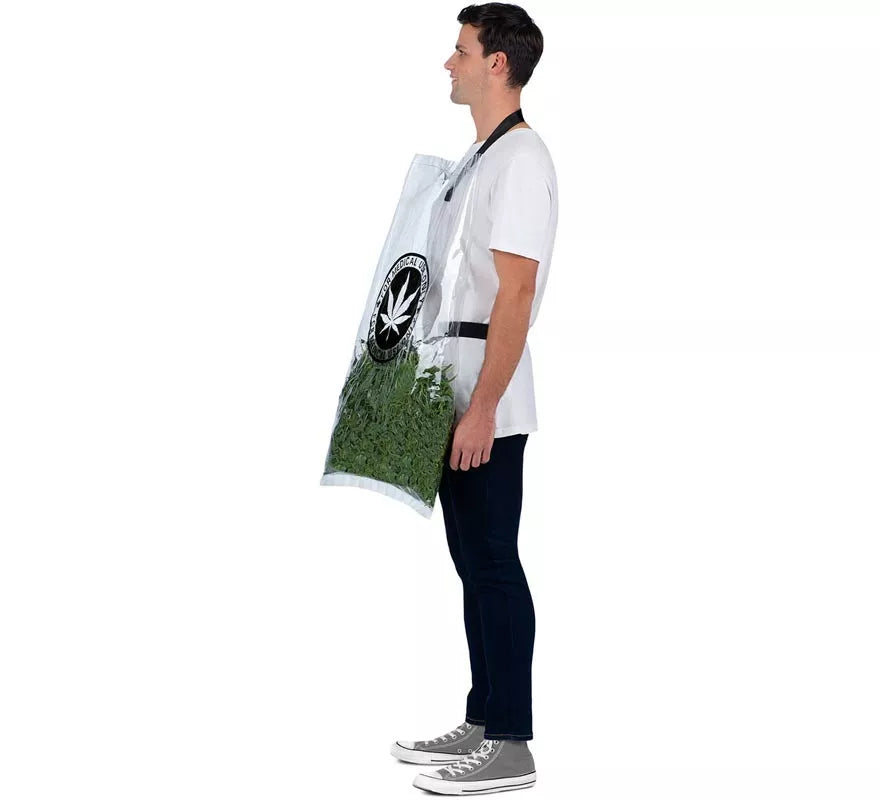 Translation missing: en.Disfraz de Bolsa de Hierba verde para adulto