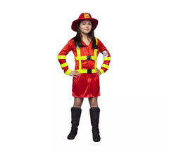 Firefighter costume for girls