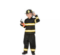 Disfraz de Bombero azul y amarillo para niño