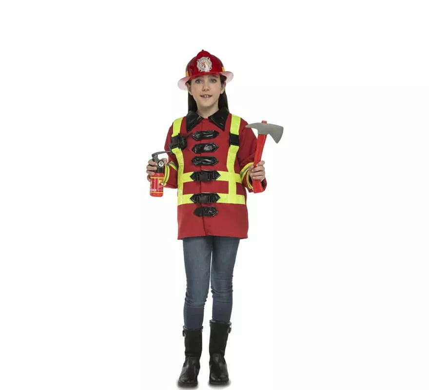 Translation missing: en.Disfraz de Bombero con accesorios para niños