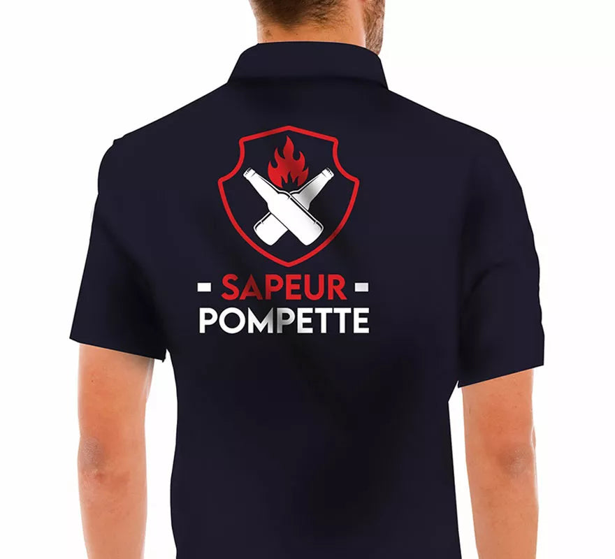 Translation missing: en.Disfraz de Bombero con Portabebidas para hombre