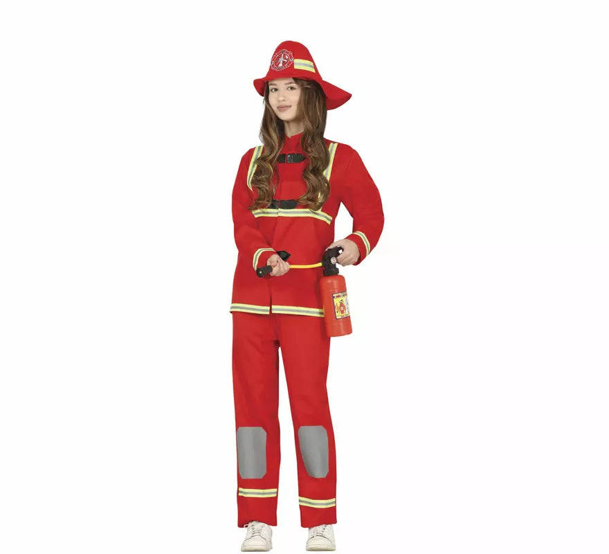 Disfraz de Bombero para adolescente