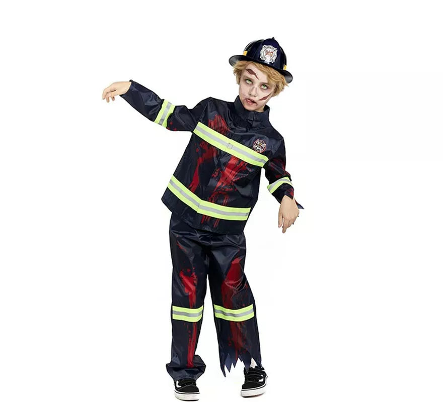 Translation missing: en.Disfraz de Bombero Zombie para niños