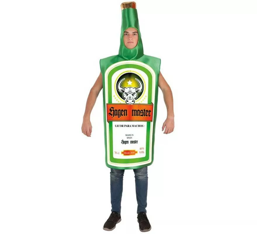 Translation missing: en.Disfraz de Botella Jungen Master para adultos