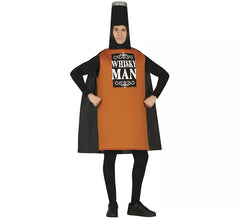 Whiskeyman Bottle Costume for Men