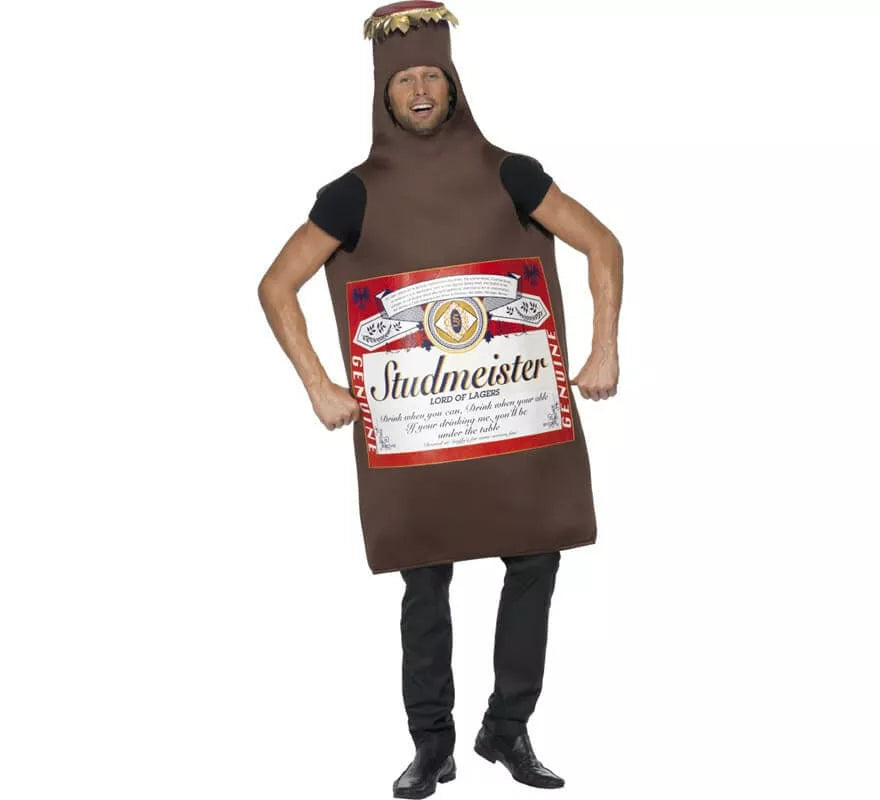 Translation missing: en.Disfraz de Botellín de Cerveza Studmeister para adultos