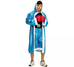 Blue boxer costume for men
