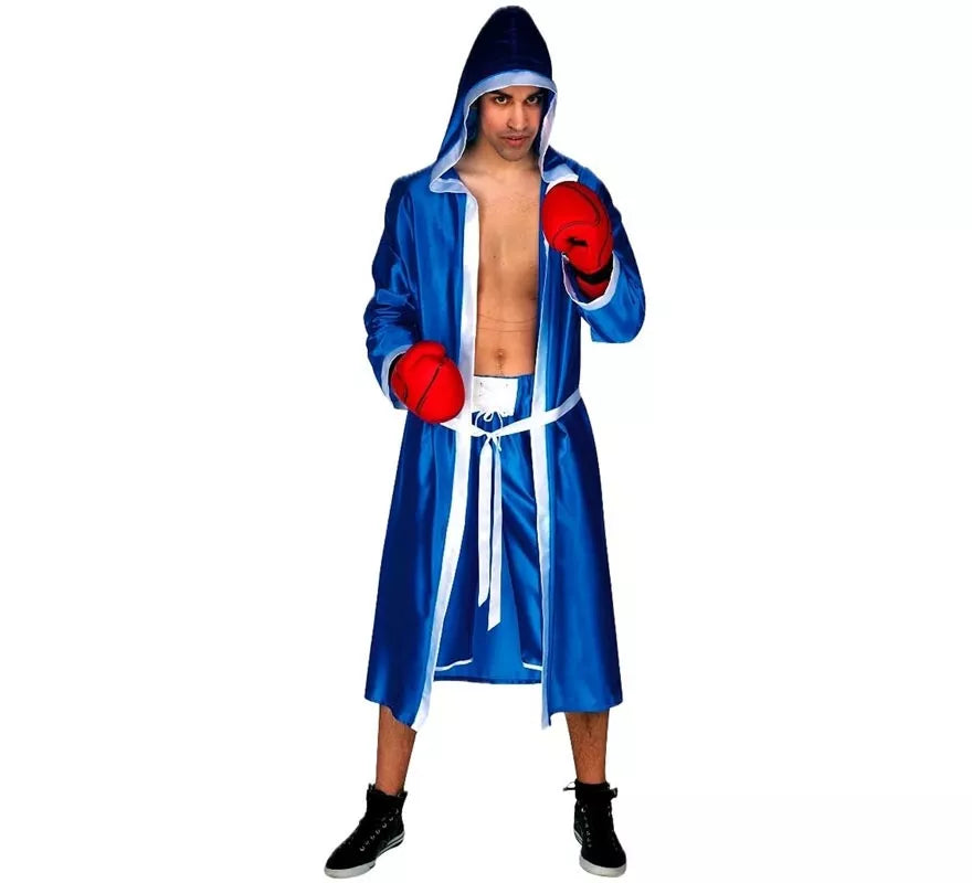 Translation missing: en.Disfraz de Boxeador Azul para hombre