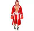 Disfraz de Boxeador rojo y blanco para hombre