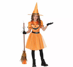 Pumpkin Witch Costume for Girl