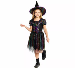 Sequin Witch Costume for Girls
