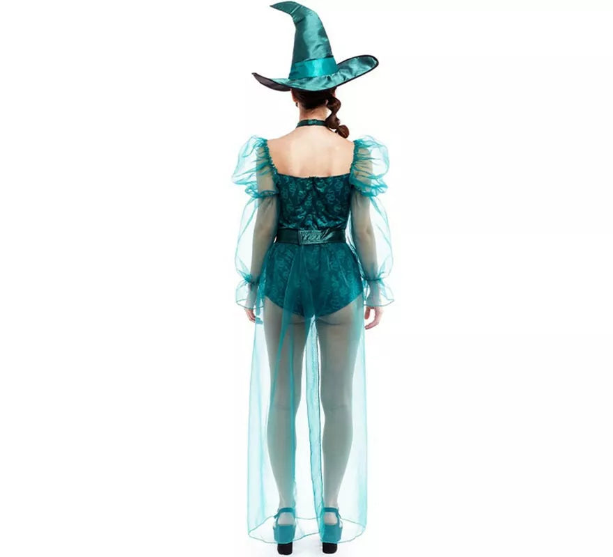 Translation missing: en.Disfraz de Bruja con transparencias para mujer