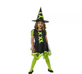 Disfraz de Bruja Cuca verde para niña