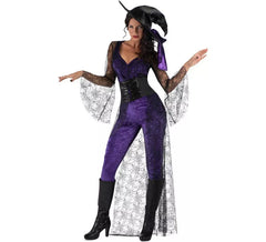 Purple Coven Witch Costume for Women