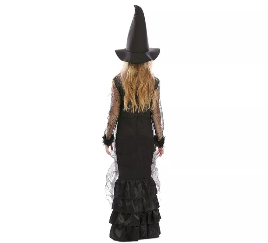 Disfraz de Bruja Elegante para niña