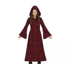 Red Hooded Witch Costume for Girl