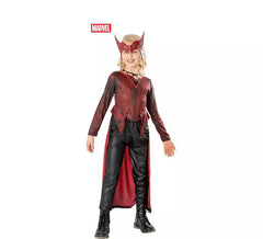 Deluxe Red Scarlet Witch Costume for Girls