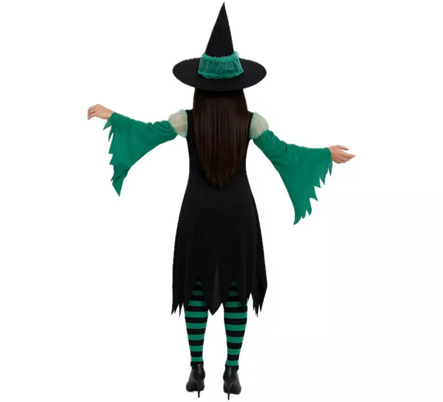 Translation missing: en.Disfraz de Bruja Esmeralda verde para mujer