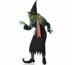 Sorceress Witch Costume with Scarf for women