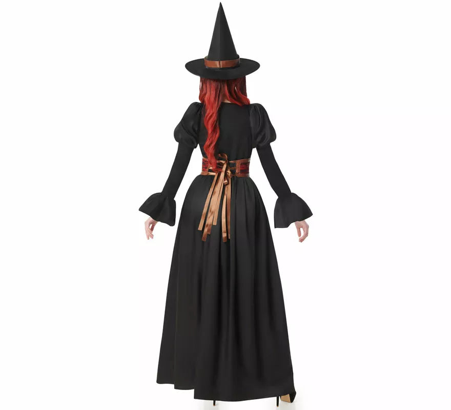 Translation missing: en.Disfraz de Bruja negro con Corset para mujer
